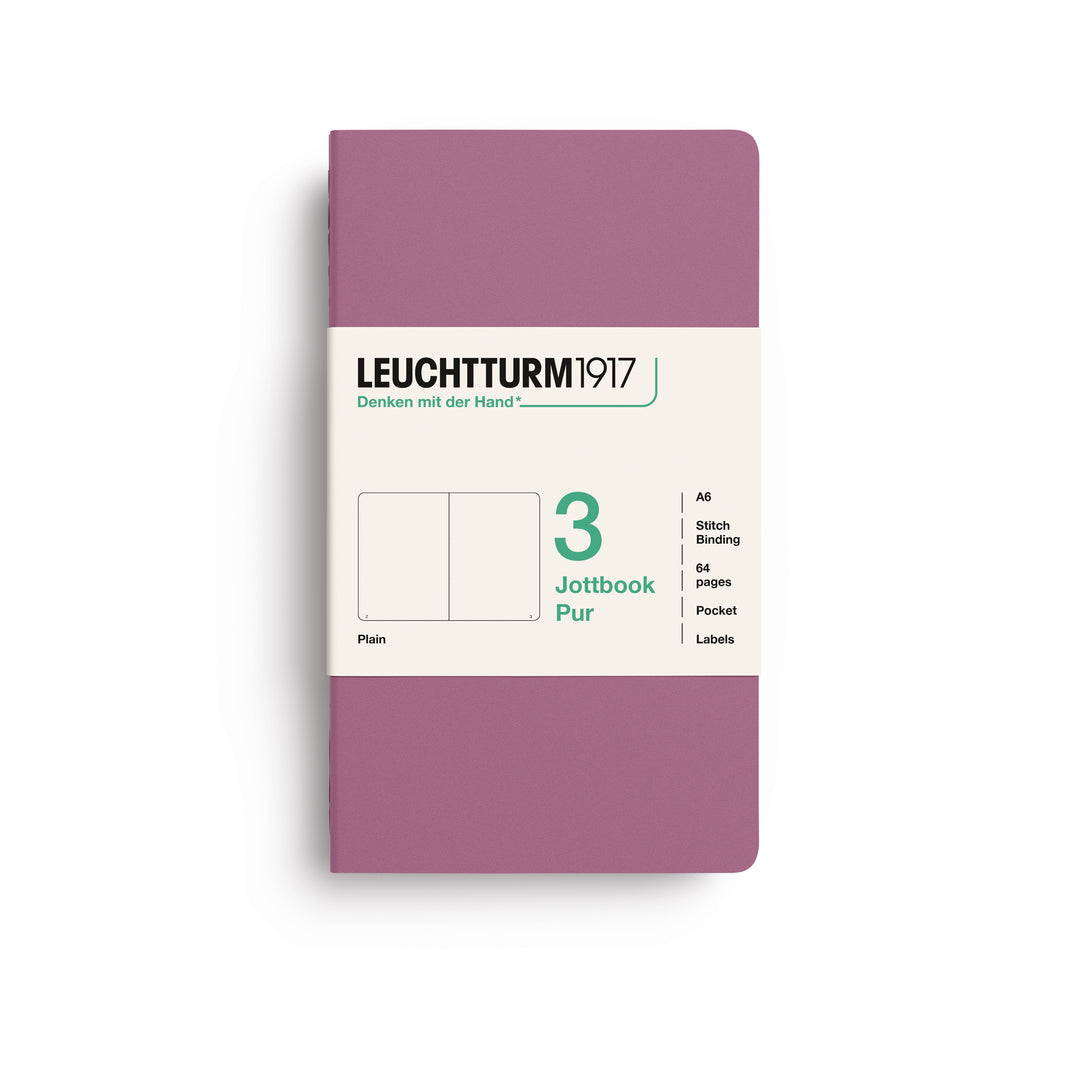 Leuchtturm1917 Notebook Jottbook Pur