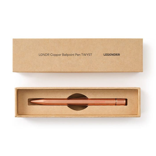 Legendar TWYST Ballpoint Pen- Copper