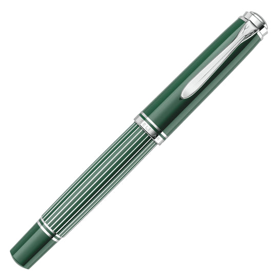 Pelikan │  Souverän® Fountain Pen M815 Metal Striped Green