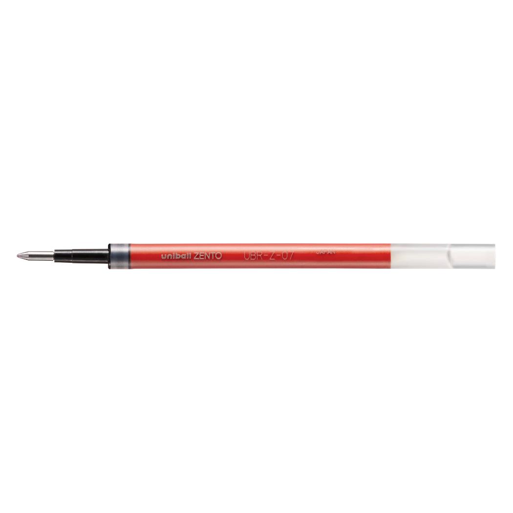 Uniball Zento Gel Pen 0.7mm Refill- Red