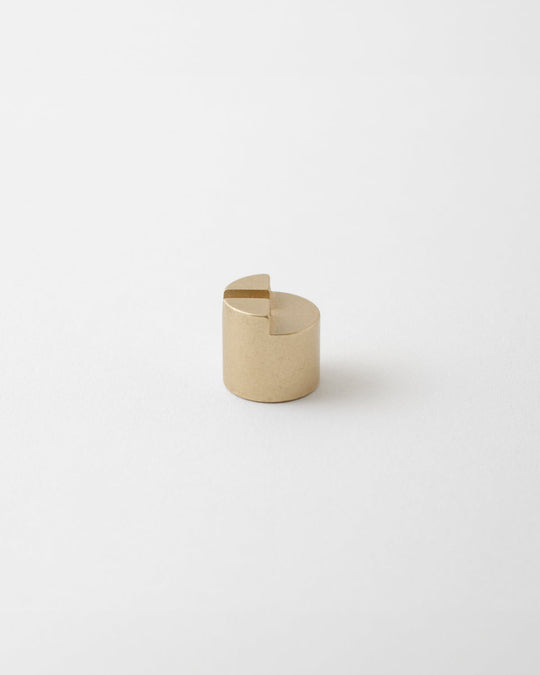 Midori Scent Clock Incense Stand Brass