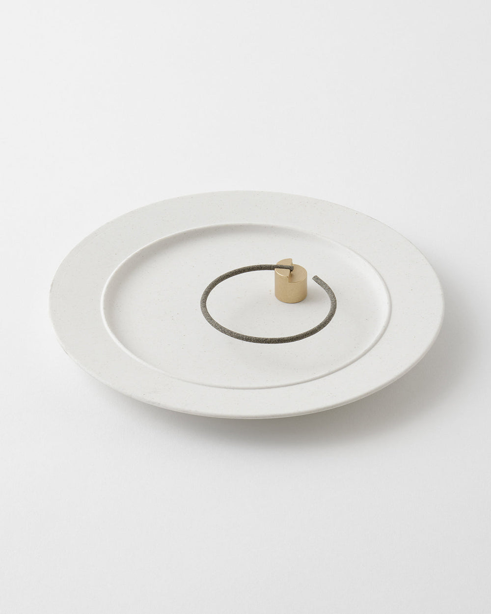 Midori Scent Clock Incense Stand Brass