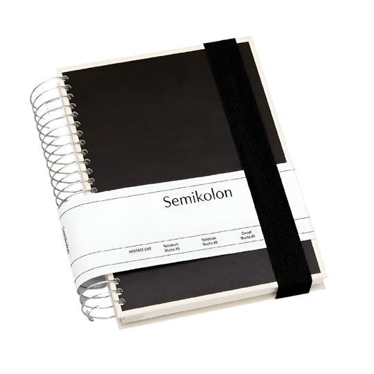 Semikolon Notebook Mucho A5 Black