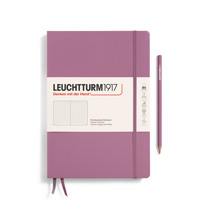 LEUCHTTURM1917 Notebooks Hardcover Composition B5 - Dusty Rose