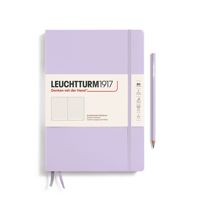 Leuchtturm1917 Notebooks Hardcover Composition B5 - Lilac