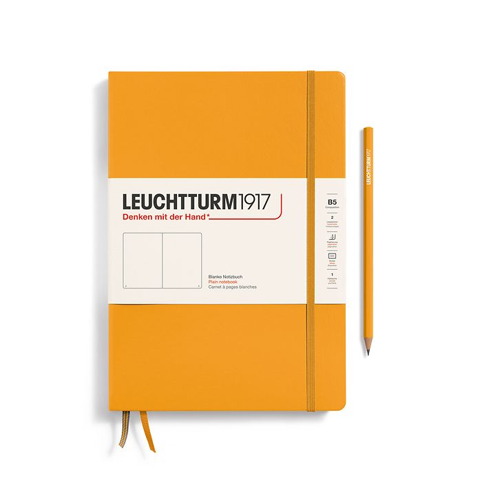 Leuchtturm1917 Notebooks Hardcover Composition B5 - Rising Sun