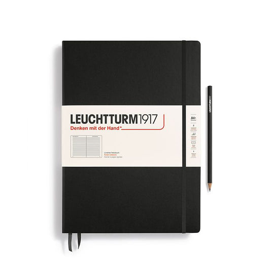 Leuchtturm1917 Notebook Master Classic A4+ - Black
