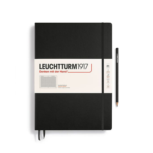 Leuchtturm1917 Notebook Master Classic A4+ - Black