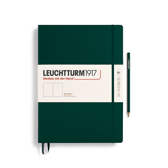 Leuchtturm1917 Notebook Master Classic A4+ - Forest Green