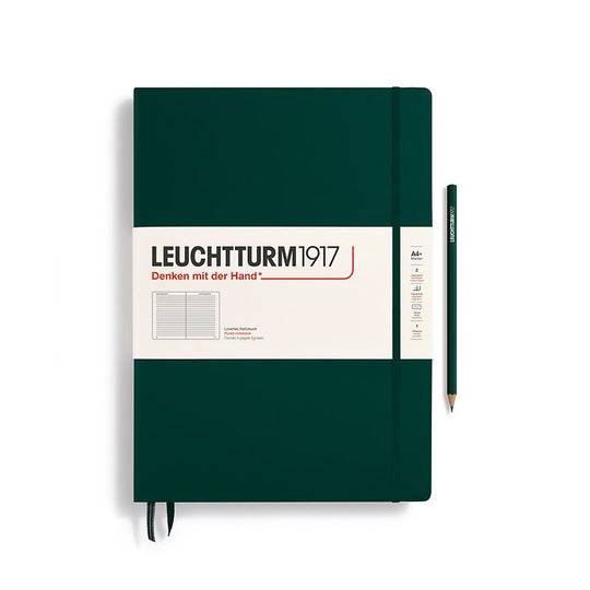 Leuchtturm1917 Notebook Master Classic A4+ - Forest Green