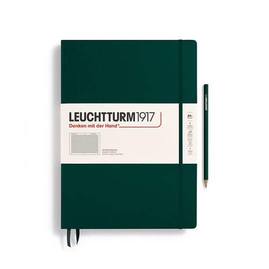 Leuchtturm1917 Notebook Master Classic A4+ - Forest Green