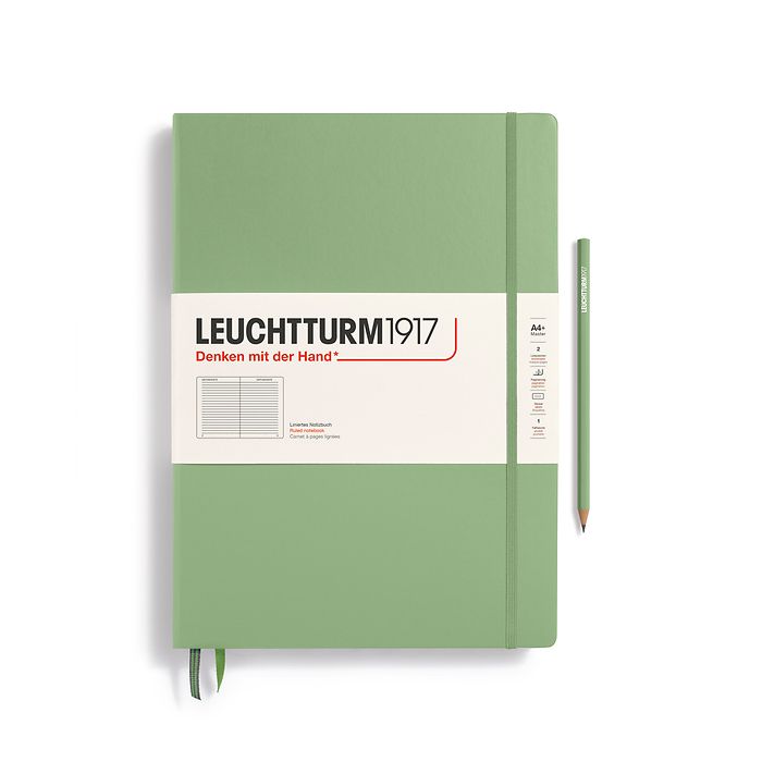 Leuchtturm1917 Notebook Master Classic A4+ - Sage