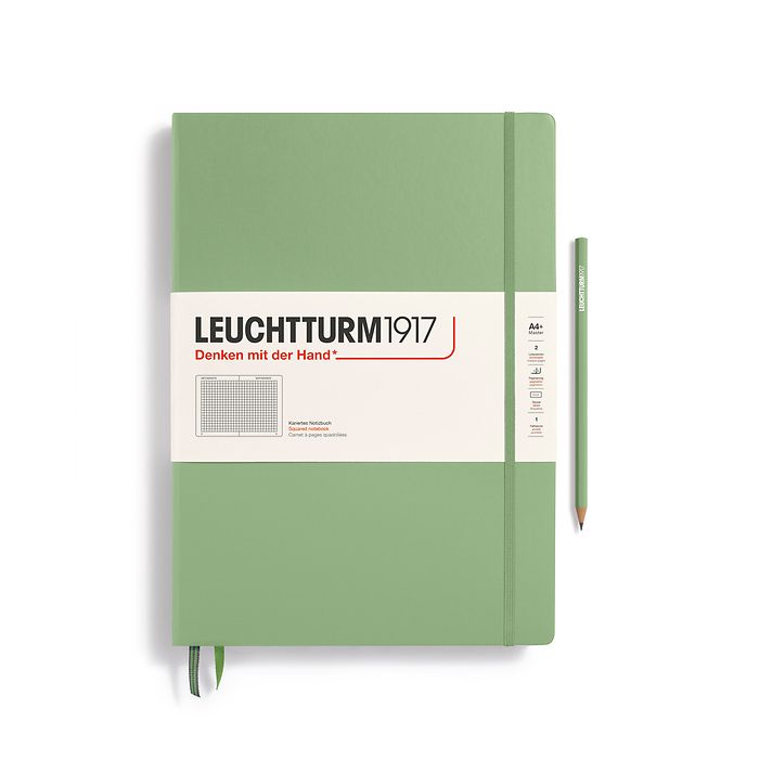 Leuchtturm1917 Notebook Master Classic A4+ - Sage