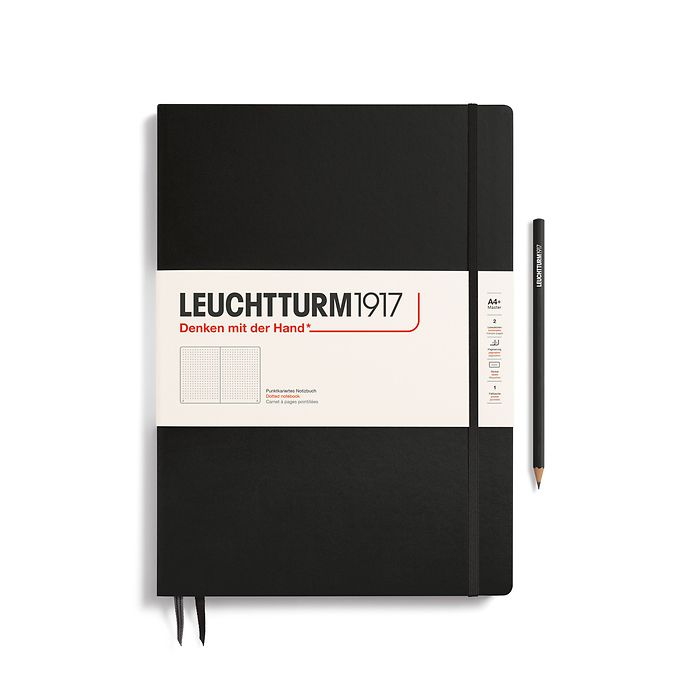 Leuchtturm1917 A4+ Master Slim - Black