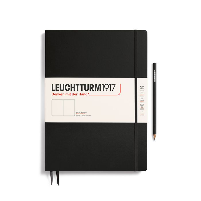 Leuchtturm1917 A4+ Master Slim - Black