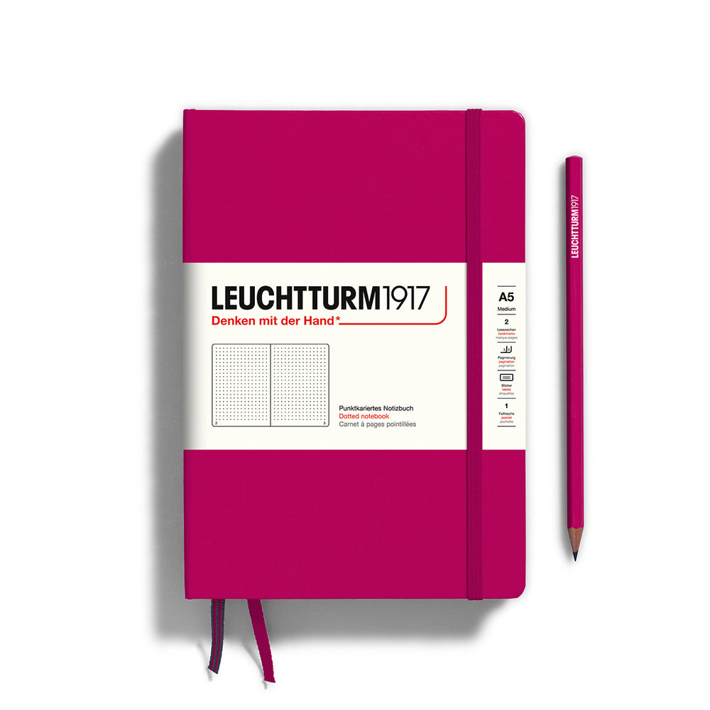 Leuchtturm1917 Notebook A5 Medium - Berry