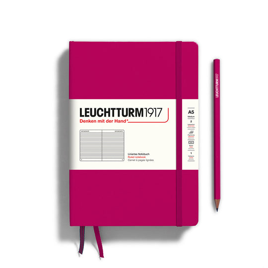 Leuchtturm1917 Notebook A5 Medium - Berry