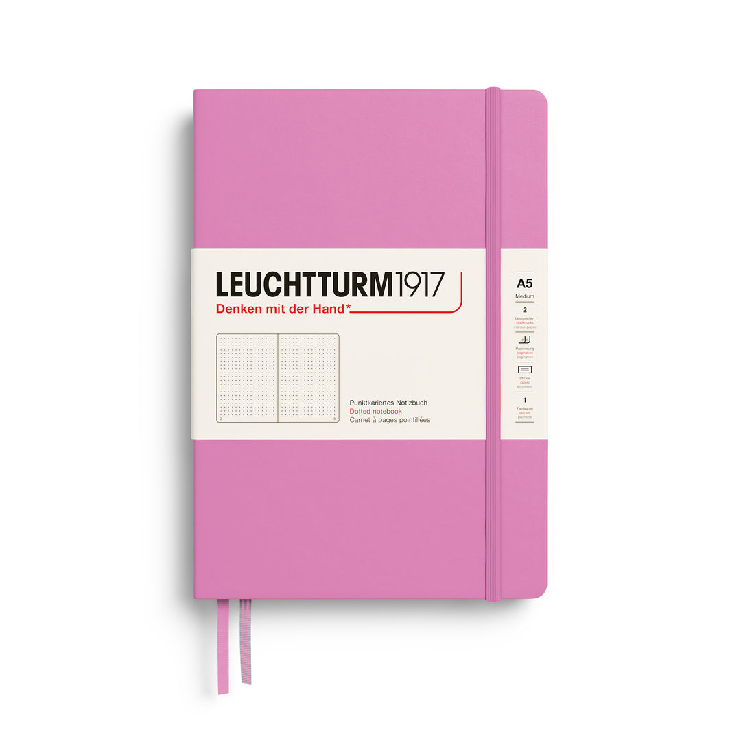 Leuchtturm1917 │  2027 Colours Notebook Medium Hardcover A5 - Bubblegum