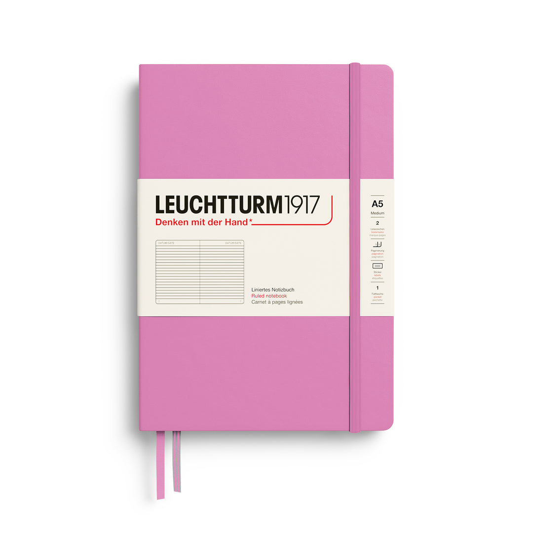 Leuchtturm1917 │  2027 Colours Notebook Medium Hardcover A5 - Bubblegum