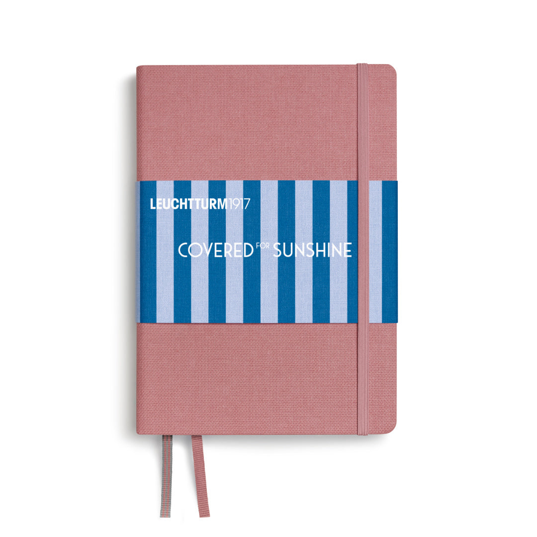 Leuchtturm1917 Notebook Covered for Sunshine A5- Beach Rose