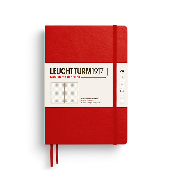 Leuchtturm1917 Notebook A5 Medium Hardcover - Cherry