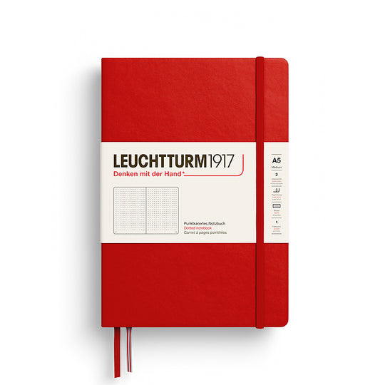 Leuchtturm1917 Notebook A5 Medium Hardcover - Cherry