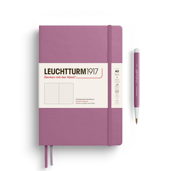 Leuchtturm1917 Notebook Hardcover A5 - Dusty Rose