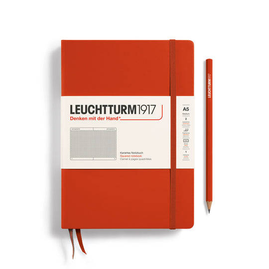 Leuchtturm1917 A5 Medium Hardcover - Fox Red