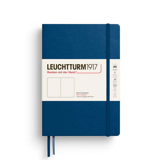 Leuchtturm1917 Notebook A5 Medium Hardcover- Indigo