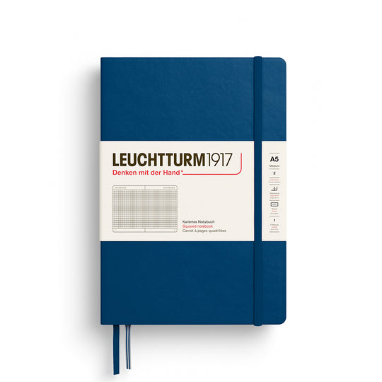 Leuchtturm1917 Notebook A5 Medium Hardcover- Indigo