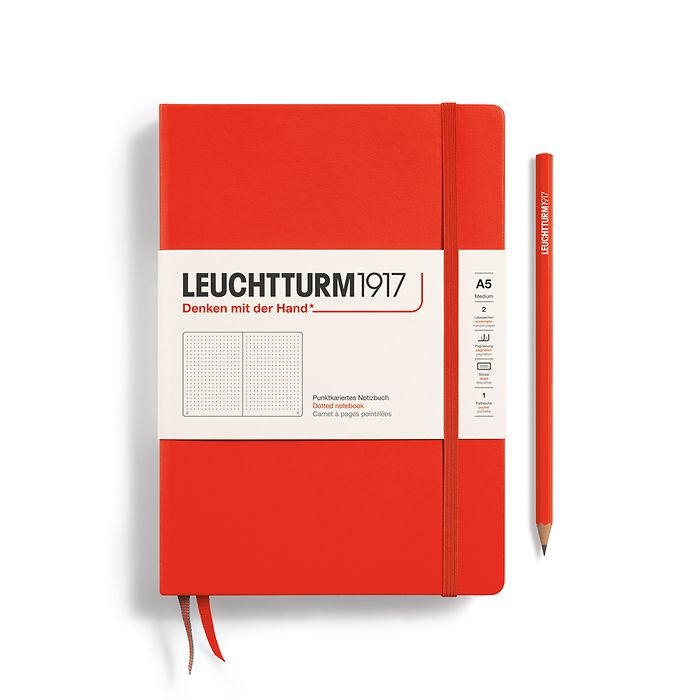 Leuchtturm1917 A5 Medium 2024 Colour - Lobster