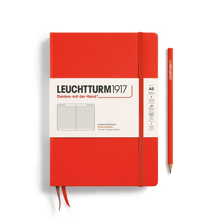 Leuchtturm1917 A5 Medium 2024 Colour - Lobster