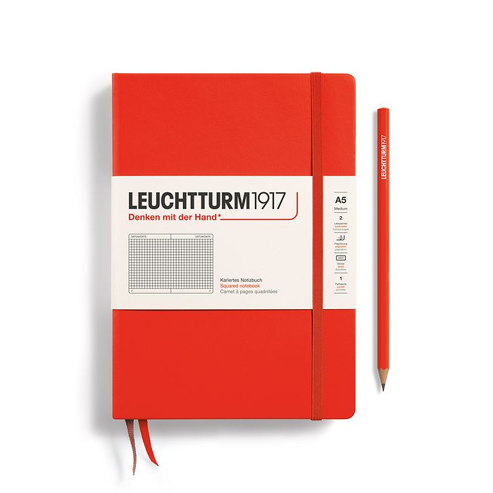 Leuchtturm1917 A5 Medium 2024 Colour - Lobster
