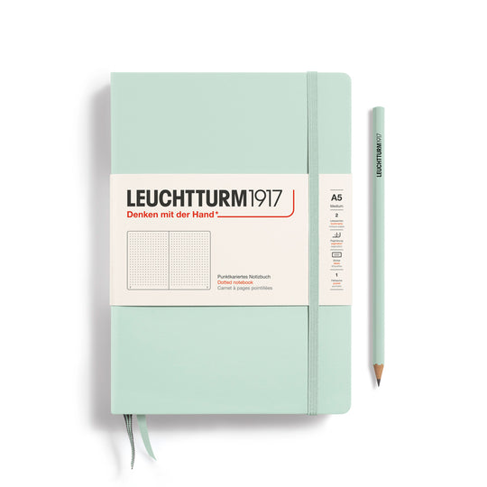 Leuchtturm1917 A5 Medium Hardcover - Mint Green