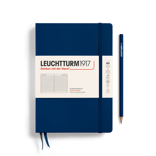 LEUCHTTURM1917 Notebook A5 Medium - Navy