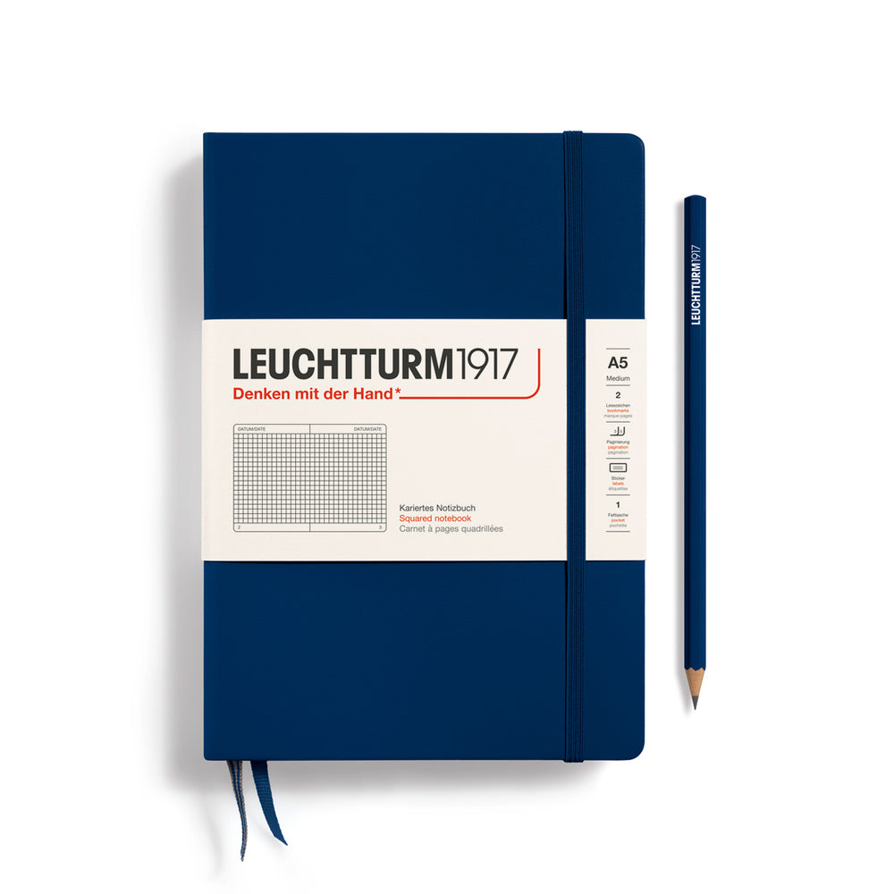LEUCHTTURM1917 Notebook A5 Medium - Navy