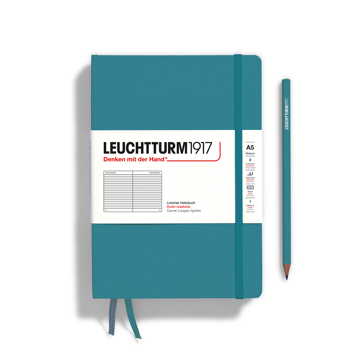 Leuchtturm1917 Notebook A5 Medium - Ocean