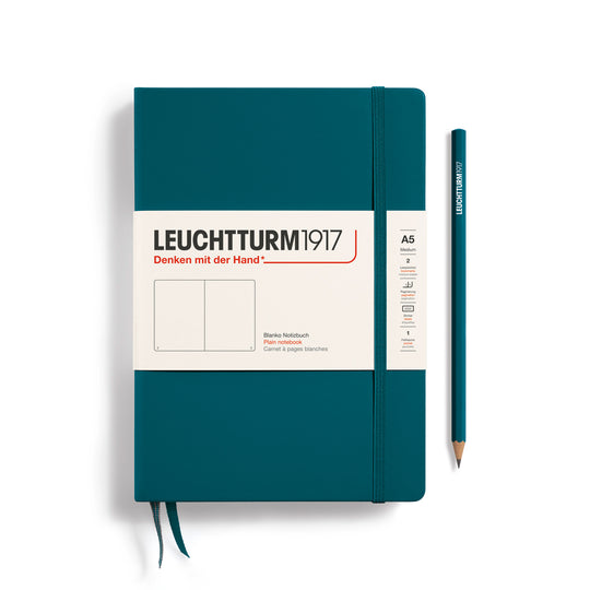 Leuchtturm1917 Notebook A5 Medium - Pacific Green
