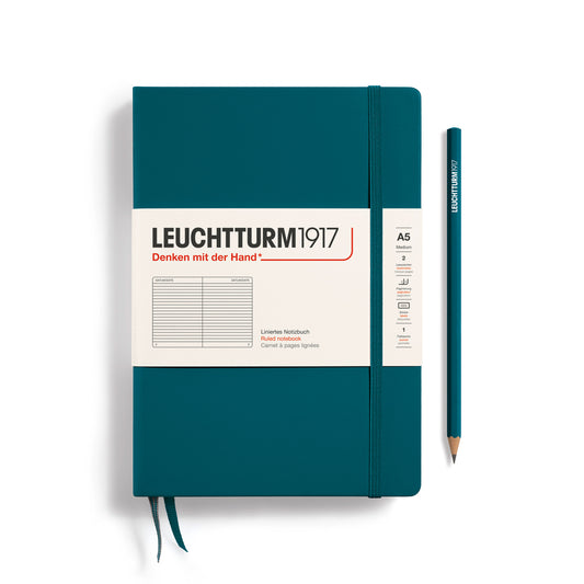 Leuchtturm1917 Notebook A5 Medium - Pacific Green