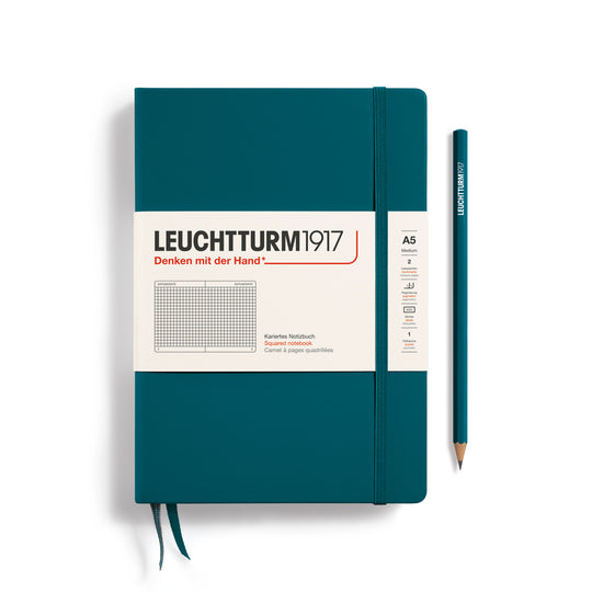 Leuchtturm1917 Notebook A5 Medium - Pacific Green