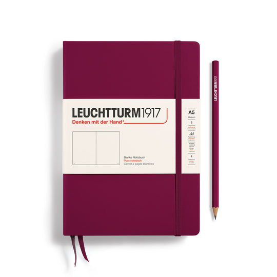 Leuchtturm1917 Notebook A5 Medium - Port Red