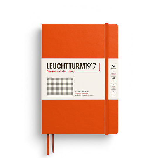 Leuchtturm1917 Notebook A5 Medium Hardcover - Pumpkin