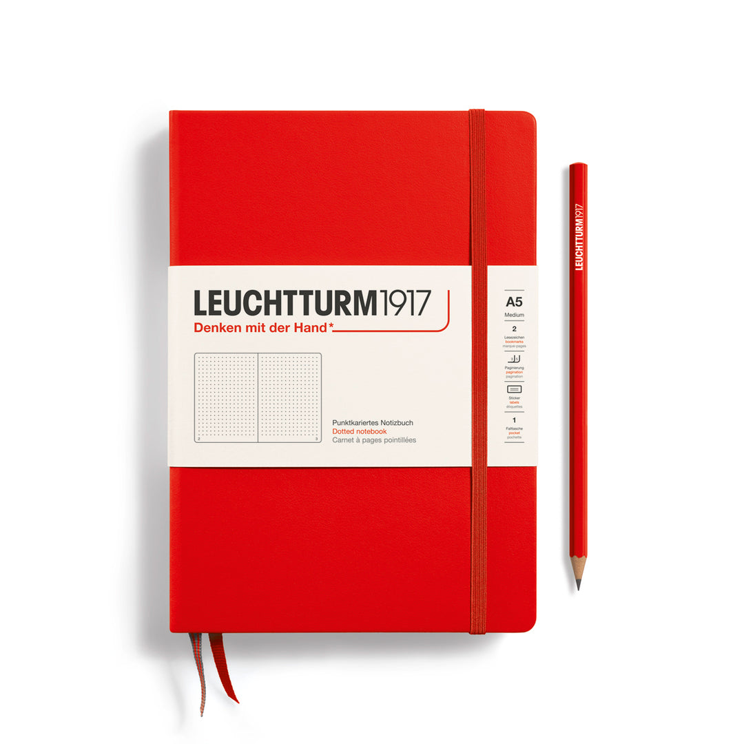 Leuchtturm1917 Notebook A5 Medium - Red