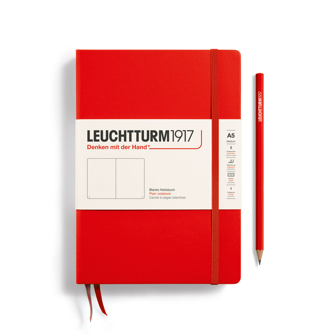 Leuchtturm1917 Notebook A5 Medium - Red