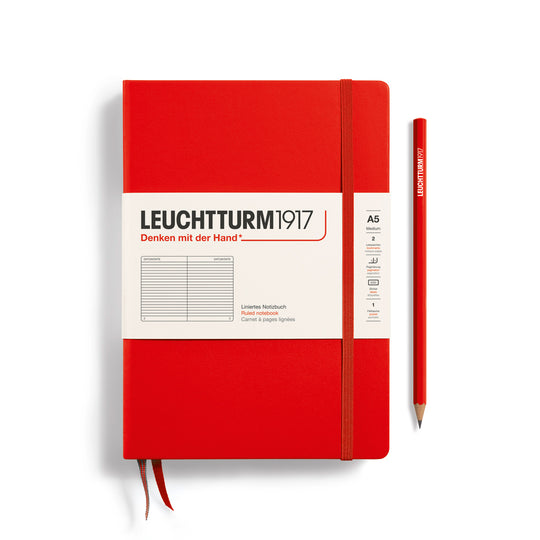 Leuchtturm1917 Notebook A5 Medium - Red