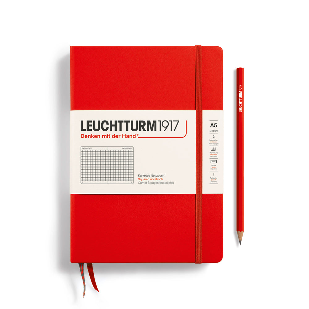 Leuchtturm1917 Notebook A5 Medium - Red