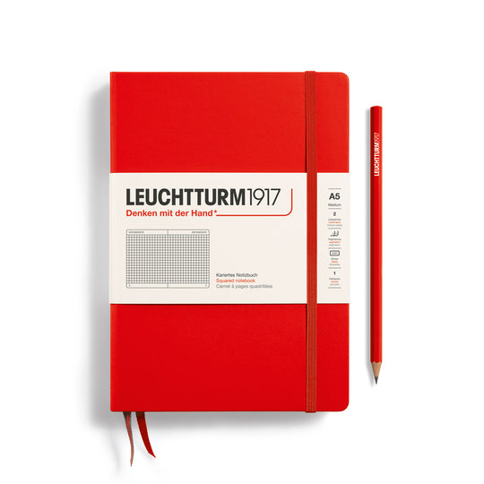 Leuchtturm1917 Notebook A5 Medium - Red