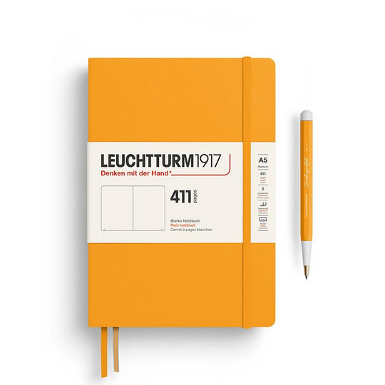 Leuchtturm1917 Notebook 411 Medium A5 Hardcover - Rising Sun