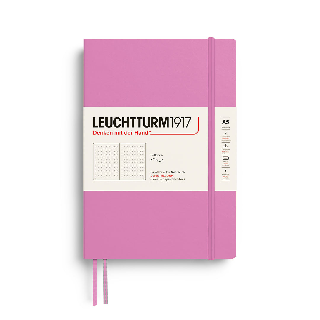 Leuchtturm1917 │  2027 Colours Notebook Medium Soft Cover A5 -Bubblegum