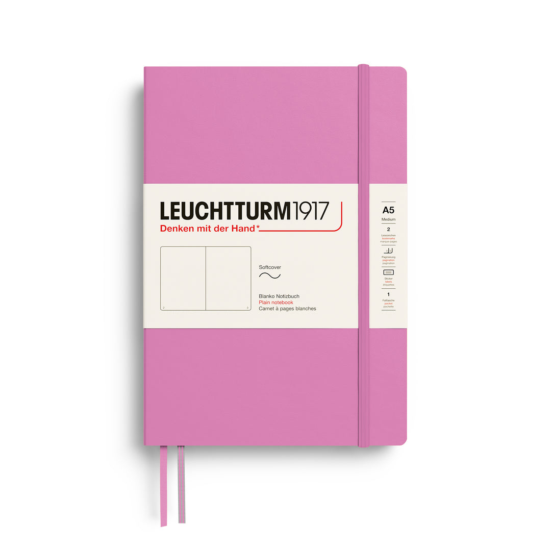 Leuchtturm1917 │  2027 Colours Notebook Medium Soft Cover A5 -Bubblegum